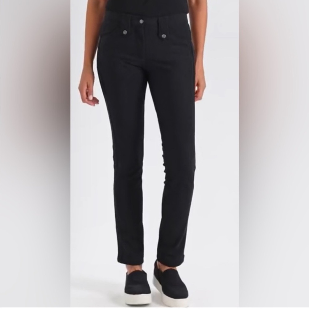 Anatomie Skyler Cozy Fleece Lined Pant Black Medium
